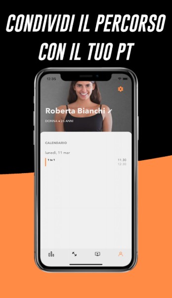 Chat con personal trainer